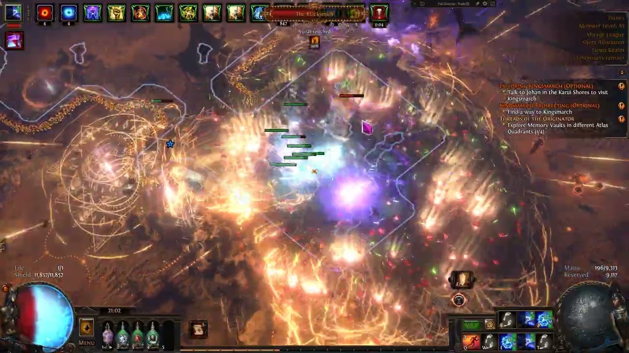 poe3.28 chaos KBoC Hierophant update strongbox farm build showcase [No sublime vision]