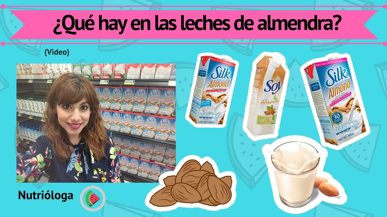 ¿Qúe hay en la leche de almendras? / ¿Porqué no he subido videos?