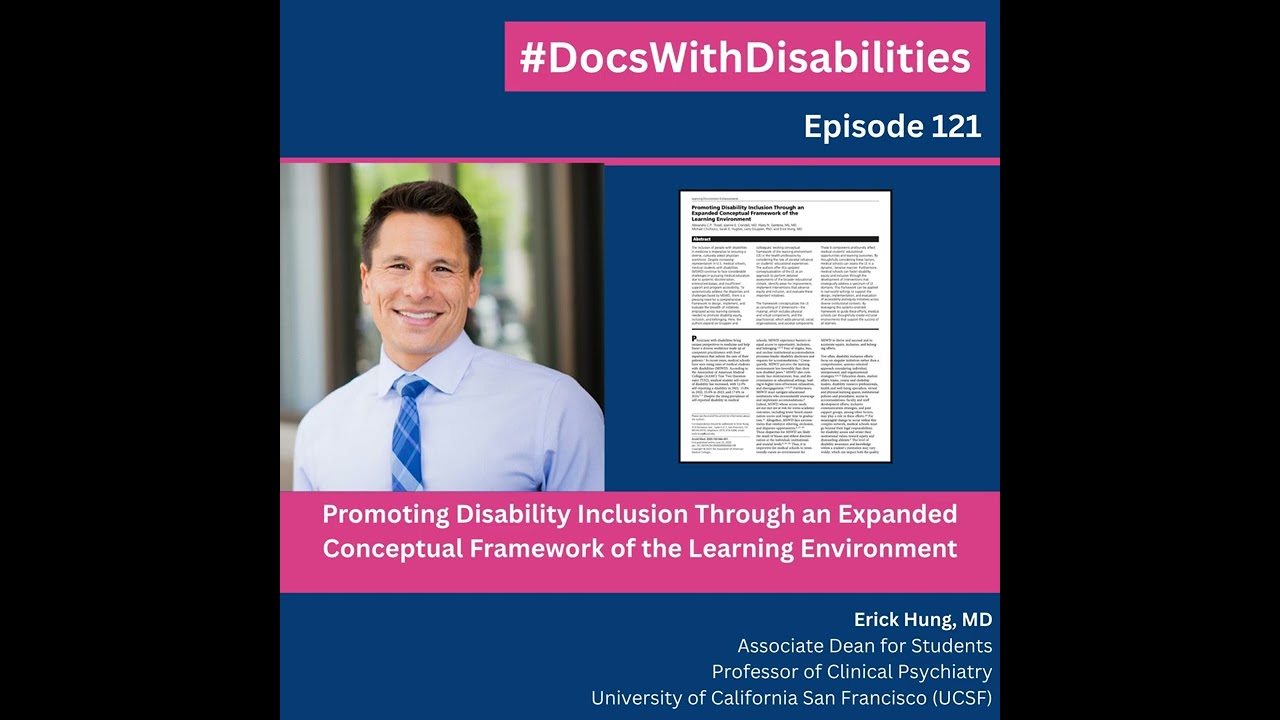 Episode 121: Promoting Disability Inclusion Through an Expanded Conceptual Framework of the...