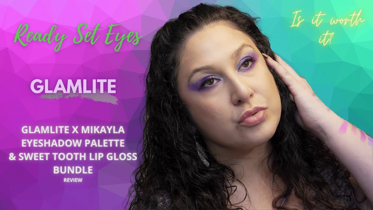 GLAMLITE SWEET TOOTH LIP GLOSS BUNDLE | MIKAYLA X GLAMLITE PALETTE #GLAMLITE
