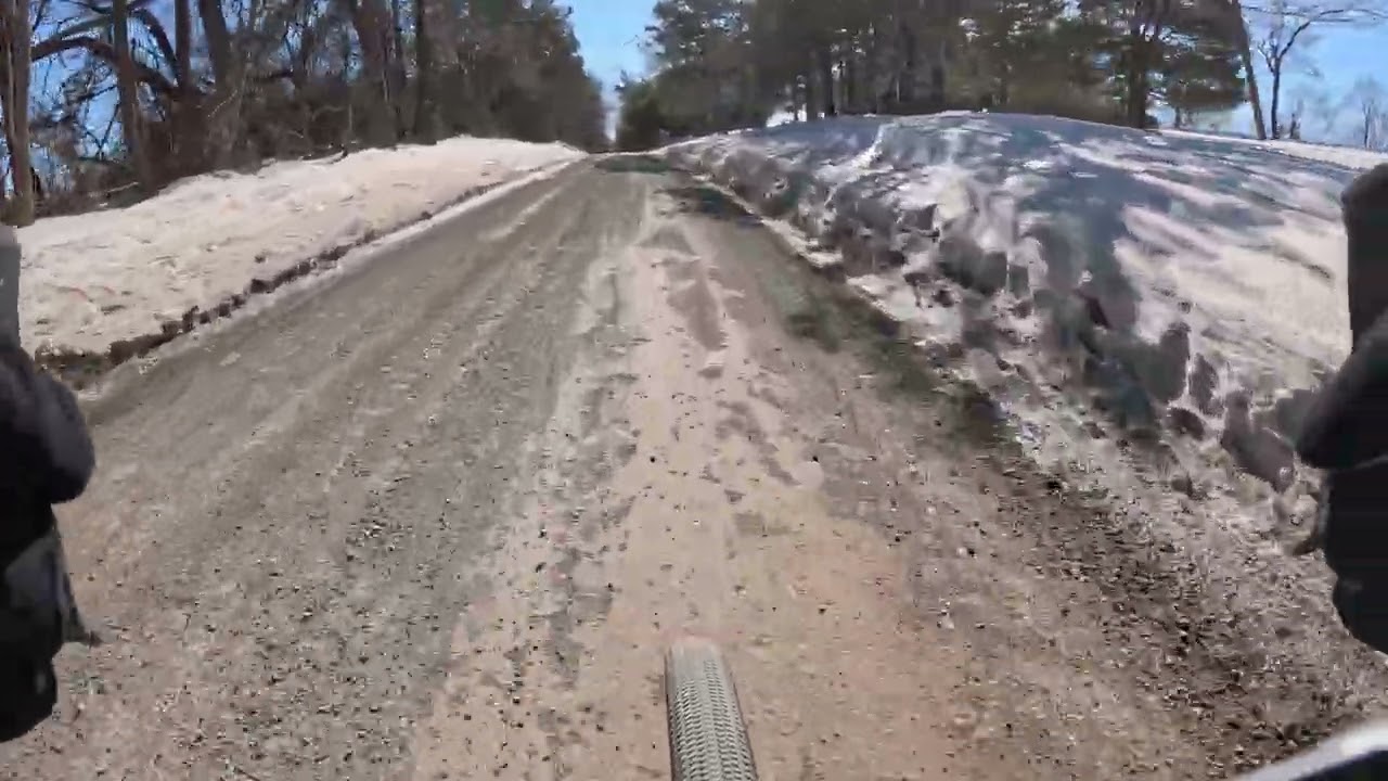 DESCENT! Gravel, Gravel, Gravel! Larger Cross Rd: Pottersville Rd down to Lamington Rd.