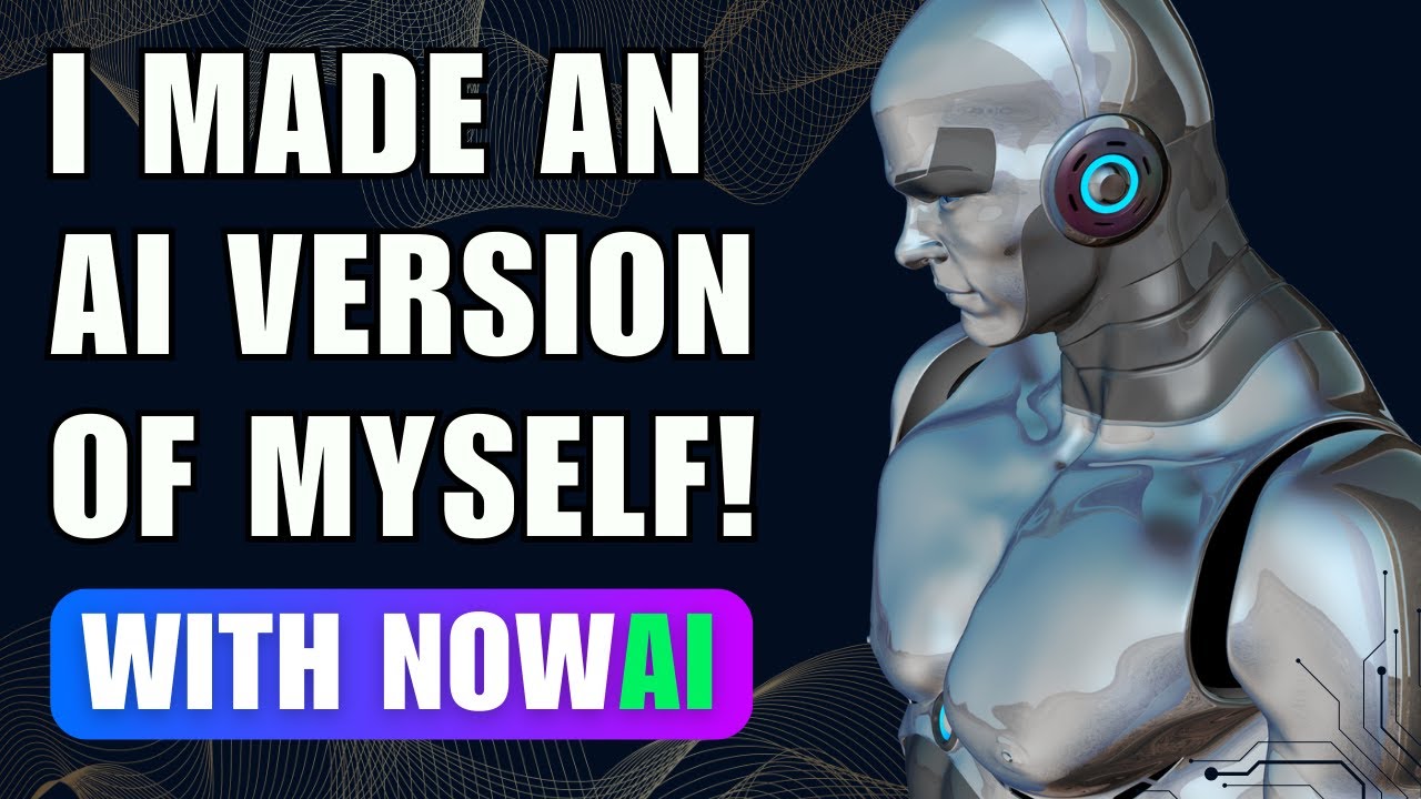 I Made an AI Version of Myself using Nowsite NowAI
