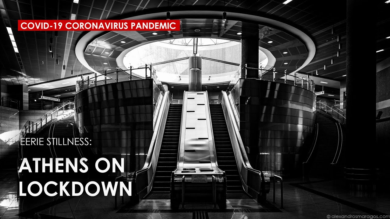 Eerie Stillness: Athens on Lockdown | COVID-19 Pandemic