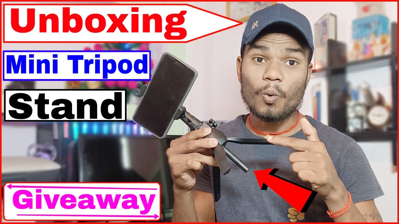 Best tripod for Blogging || Unboxing Mini Tripod Stand || best tripod for youtube videos