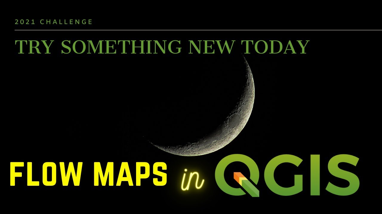 Creating Flow Maps in QGIS # Lesson 26 of 29 # QGIS Tutorials.
