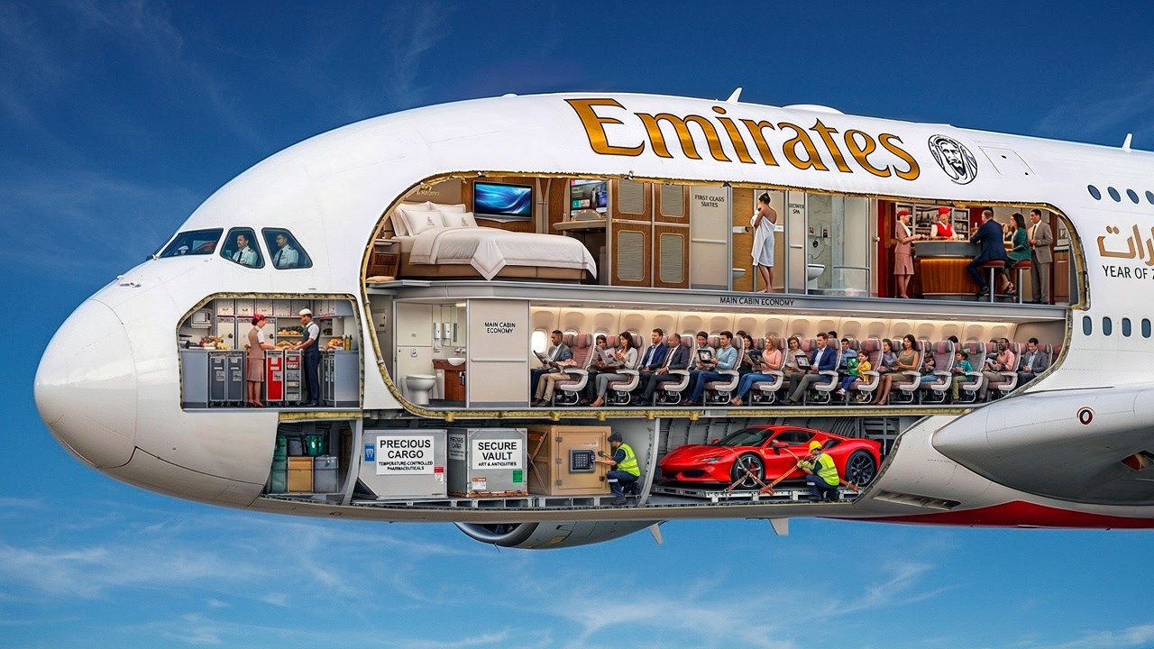 10 SCHRÄGE DINGE ÜBER DEN AIRBUS A380, DIE DU NOCH NICHT WUSSTEST