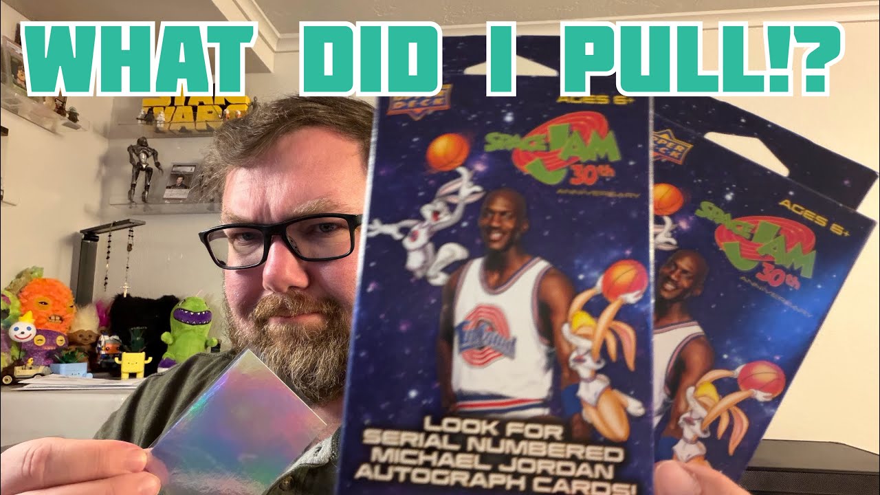 Opening Upper Deck Space Jam 30th Anniversary Hanger Boxes… and I Pulled a BLANK FOIL Card?!