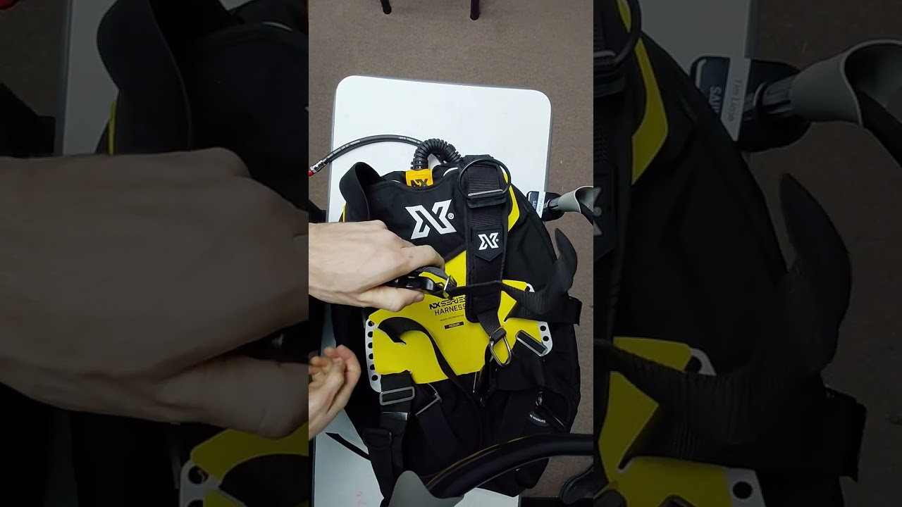 HOW TO ADJUST XDEEP ZEN DELUXE HARNESS - CLEAR AND SIMPLE
