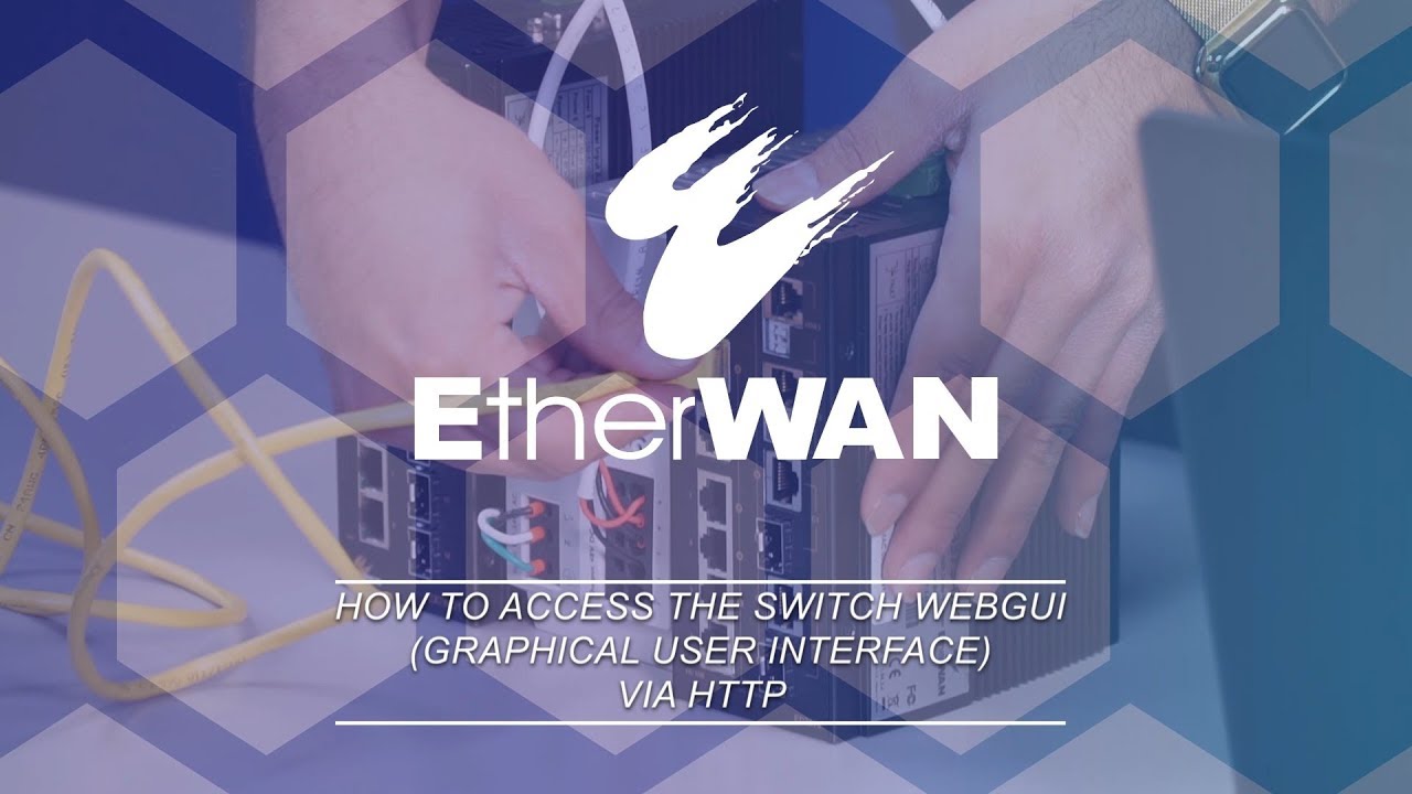 Accessing the Switch via WebGUI (Graphical User Interface)