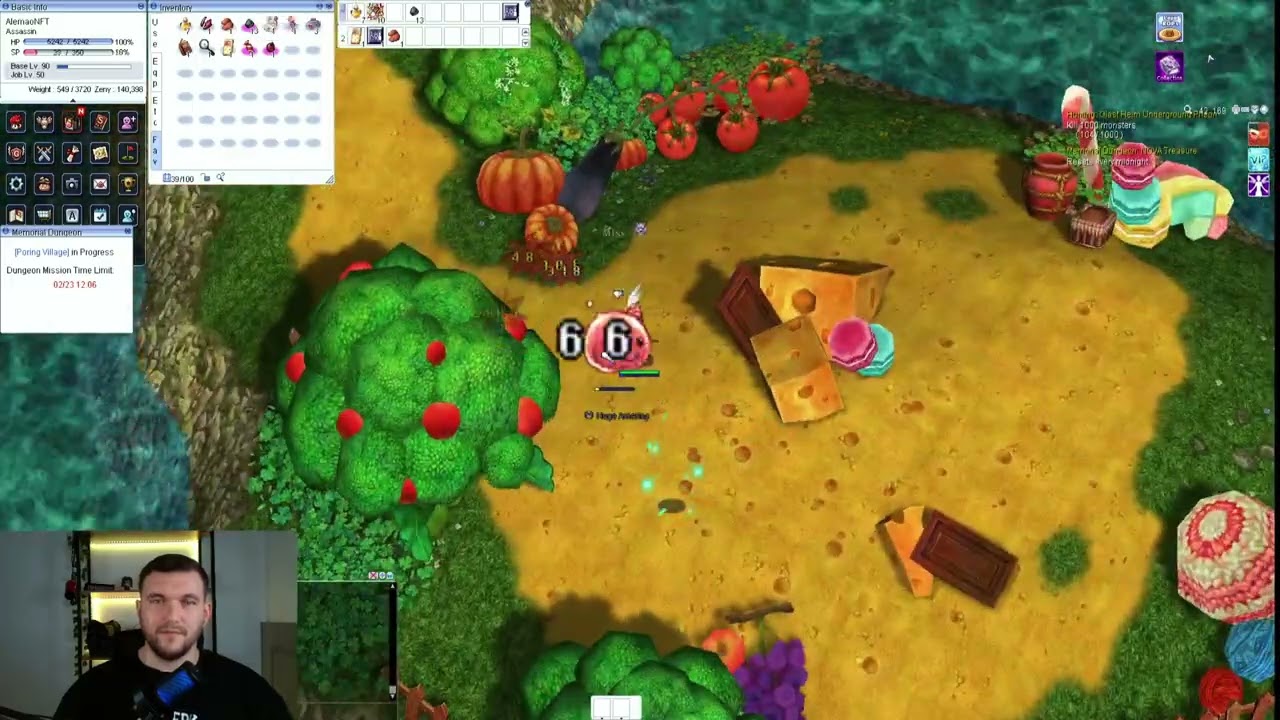 [Ragnarok Landverse Wiki] Atividades Diárias: Vila do Poring