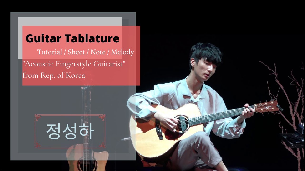 Guitar TAB (Sungha Jung) Sen To Chihiro Spirited Away : Inochi No Namae (Hisaishi Joe) Tutorial #iMn