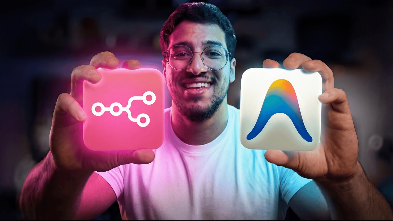 ابني اي تطبيق في بالك مع (antigravity + n8n)