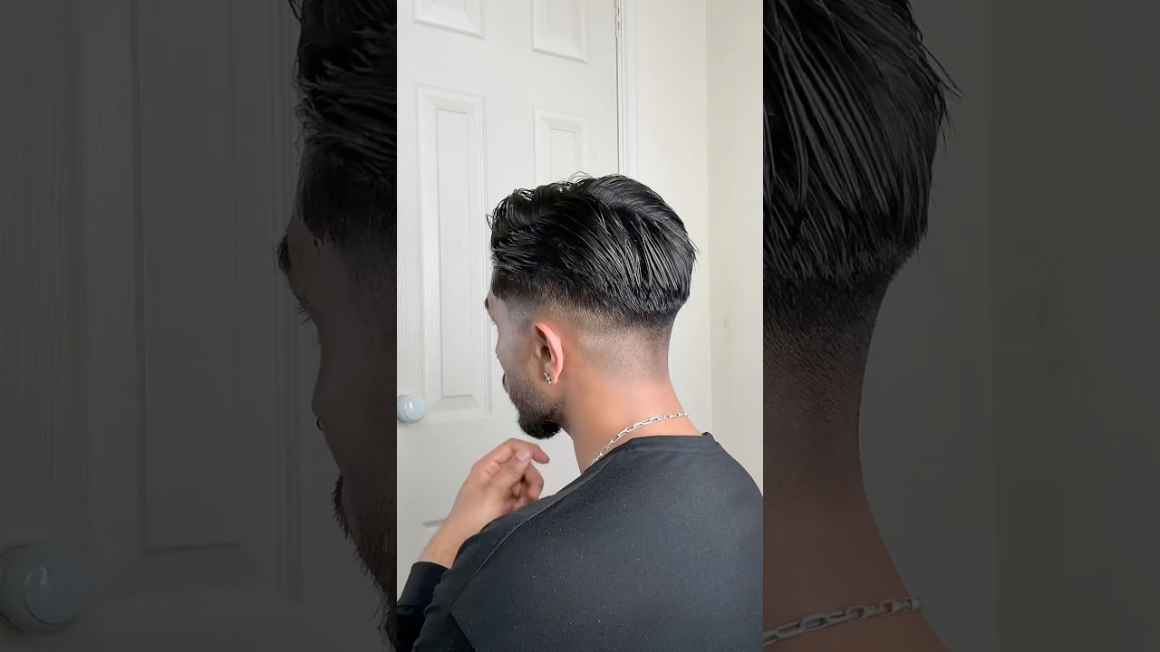 Famous combover hairstyle ✂️🔥 #hair #hairstyle #beard