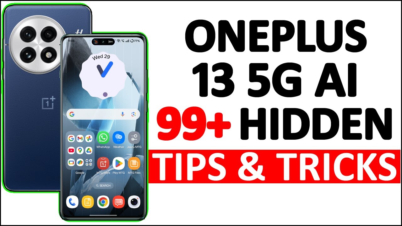 OnePlus 13 Tips & Tricks | 99+ Hidden Features | Amazing Hacks - NO ONE SHOWS YOU [HINDI] 🔥🔥🔥