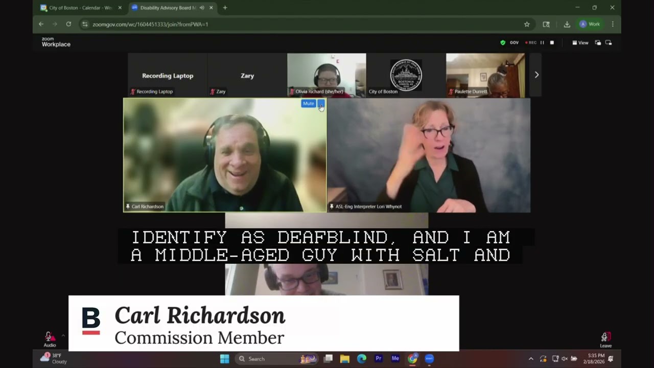 Disability Commission Advisory Board Meeting 02-18-2026