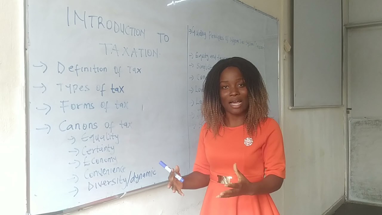 INTRODUCTION TO TAXATION