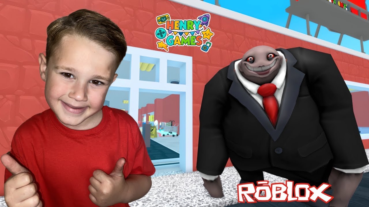 СБЕГИТЕ ИЗ САМОГО СТРАШНОГО СУПЕРМАРКЕТА В ROBLOX | ИГРЫ ГЕНРИ | Побег из супермаркета мистера Ям...