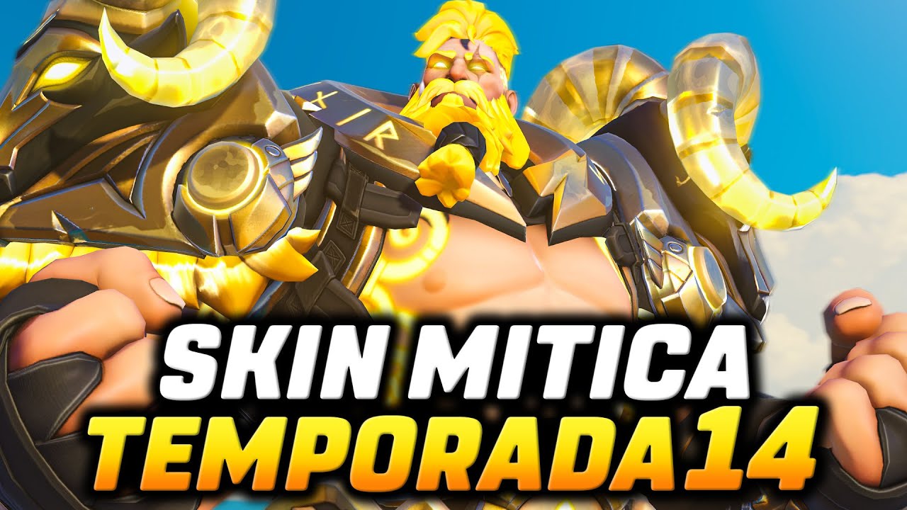 TESTANDO A SKIN MÍTICA DO REINHARDT NA TEMPORADA 14 DO OVERWATCH 2