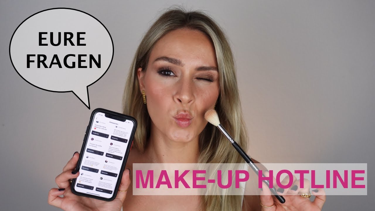 MAKEUP HOTLINE ☎️ Ich beantworte eure dringenden Make-Up Fragen!
