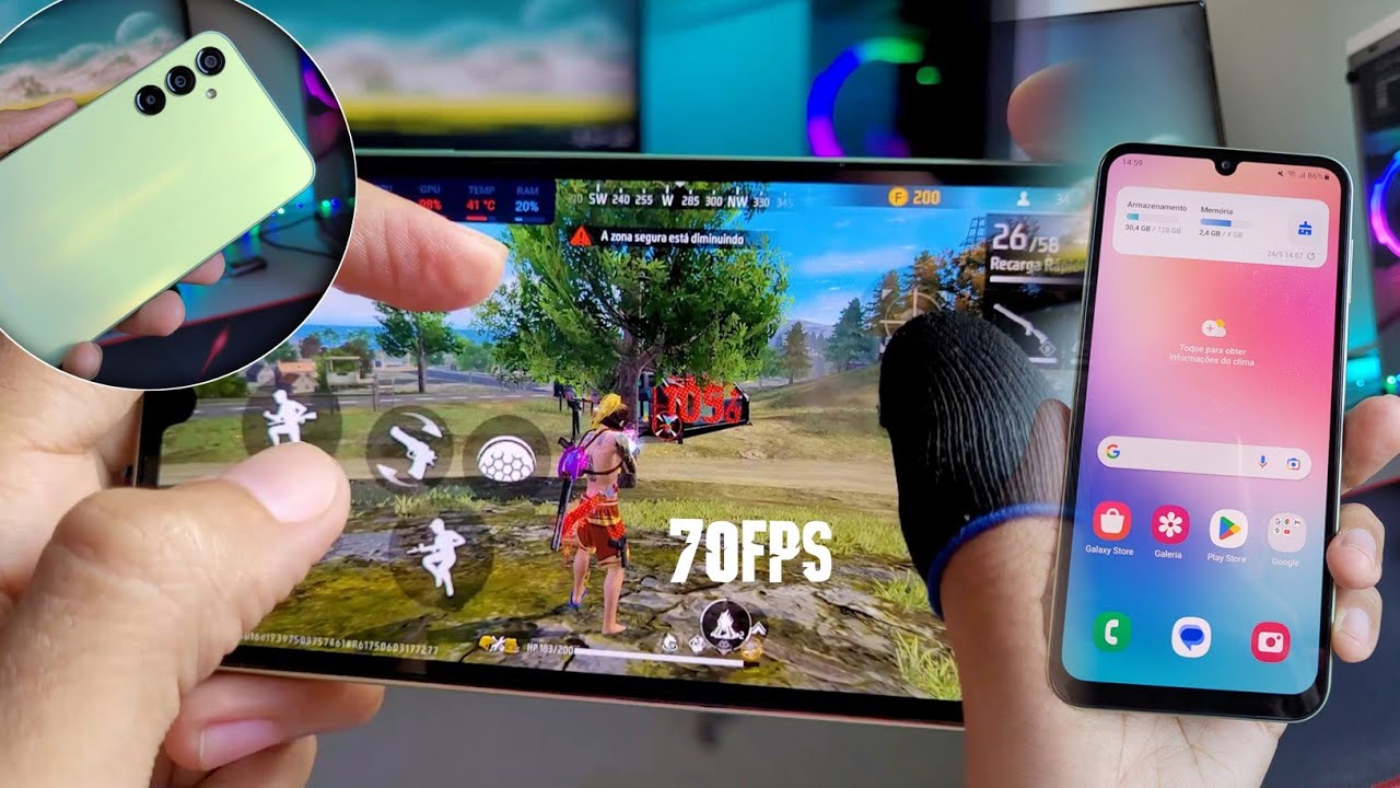 🌟#1 Galaxy A24 melhor que Redmi NOTE 12? veja isso☝️ Free Fire ULTRA💥