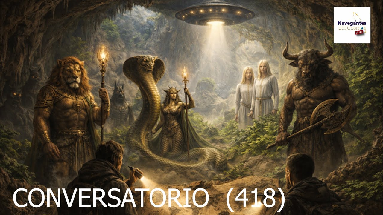 CONVERSATORIO (418)  COHABITAMOS CON UN MUNDO INTRATERRESTRE....?