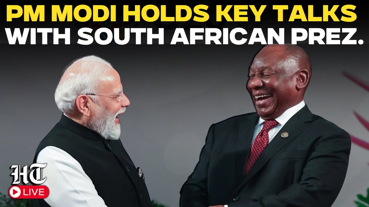 LIVE: G20 Summit LIVE: PM Modi Holds Bilateral Meeting With South African President Cyril Ramaphosa