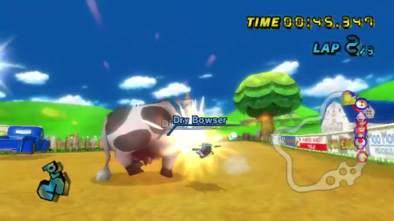MKWii Track Edit - Moo Moos Gone Wild