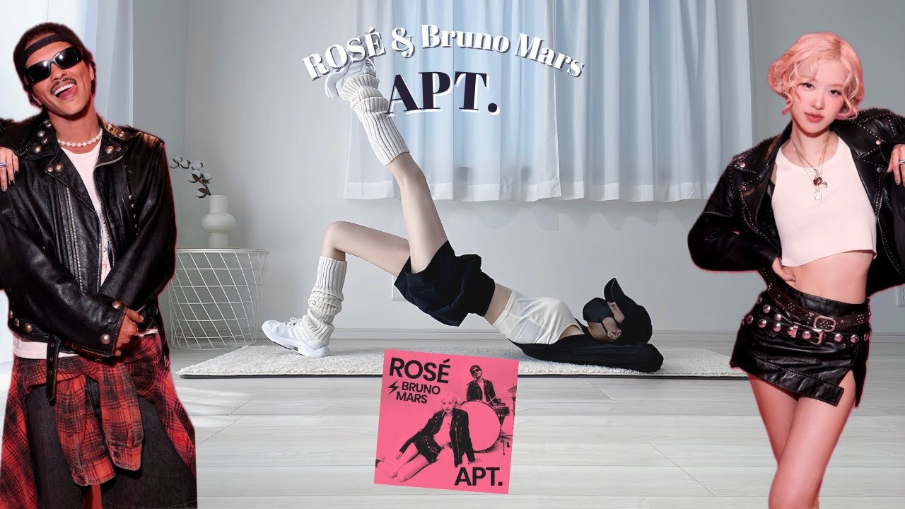 お腹！脚！お尻！が確実に燃えるたった3分の筋トレ🎧 APT. - ROSÉ & Bruno Mars