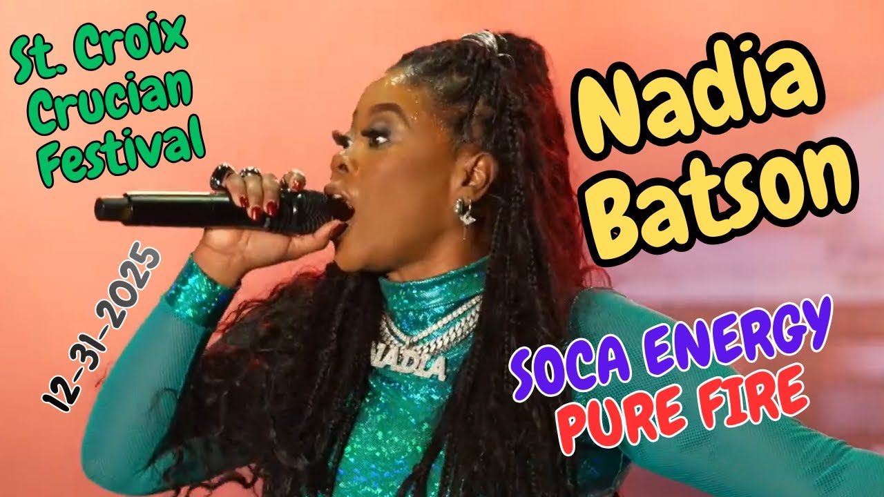 Nadia Batson Brings PURE FIRE 🔥 | Live at St. Croix Crucian Festival 2025