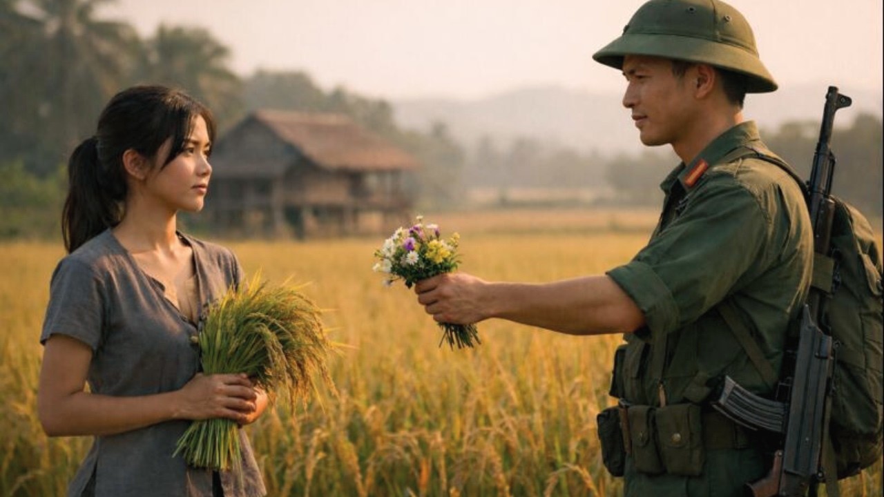 Chiến Trường K : Tình Yêu Thời Lính - Anh Lính Việt Tỏ Tình Với Thiếu Nữ Khmer Đỏ Ở Cánh Đồng Lúa