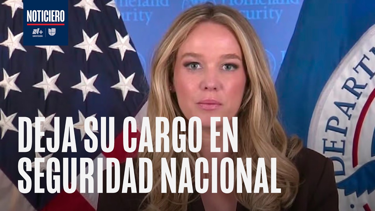 Tricia McLaughlin renunciará al  Departamento de Seguridad Nacional