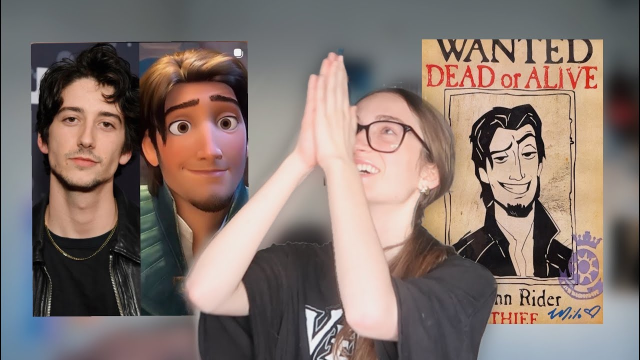my live reaction to milo manheim being cast as flynn rider