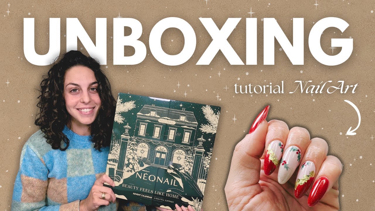 Mi faccio le unghie con il CALENDARIO dell'AVVENTO NEONAIL - UNBOXING e TEST prodotti 💅🏼😍