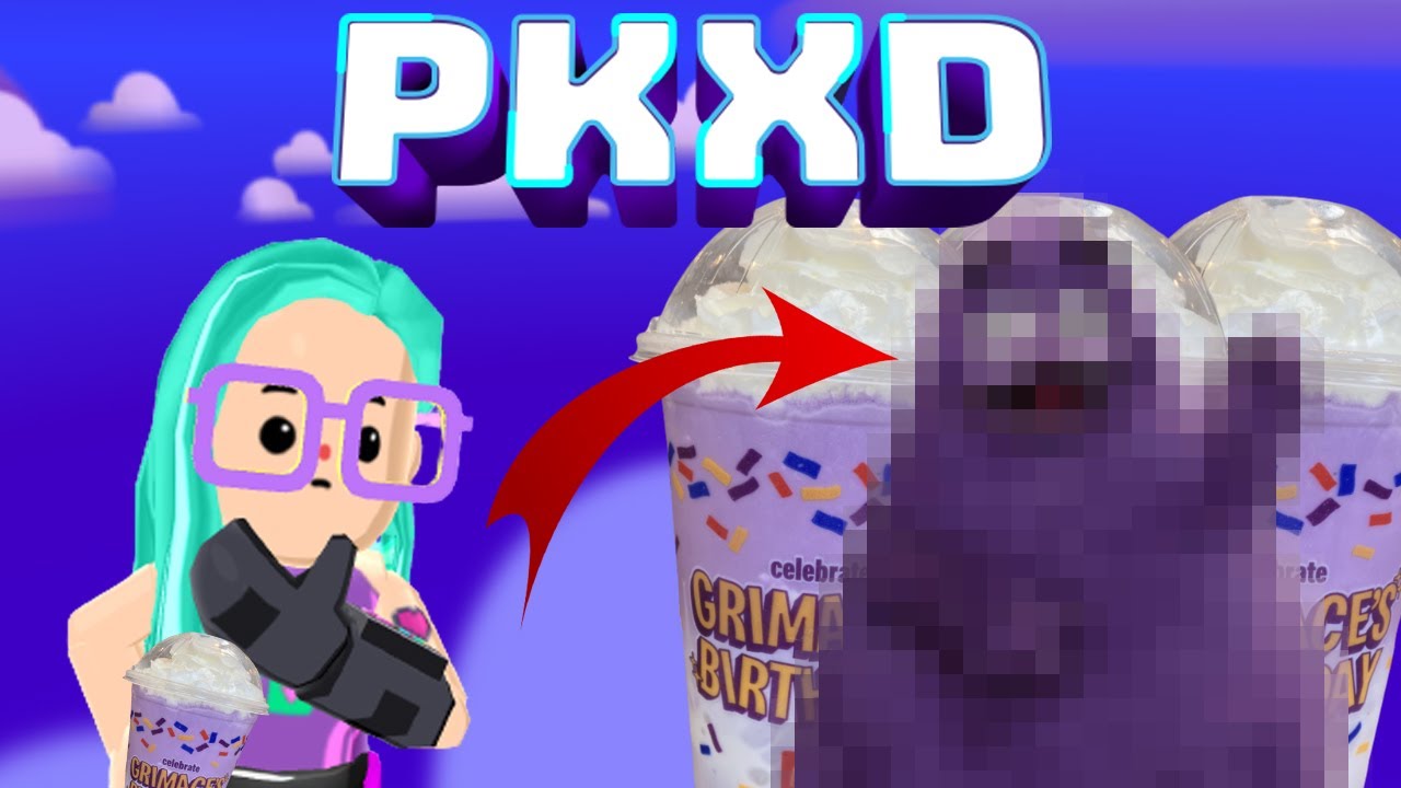 PK XD GRIMACE SHAKE GİZEMİ (GECE 3'TE PK XD OYNAMAYIN)