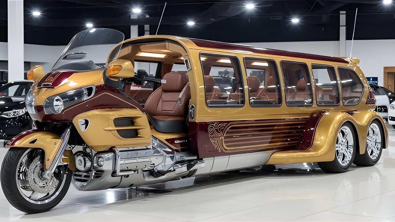 Honda Gold Wing Electric Tricycle Camper 2026 ⚡🏍️ Luxury Touring EV Trike with Camper 