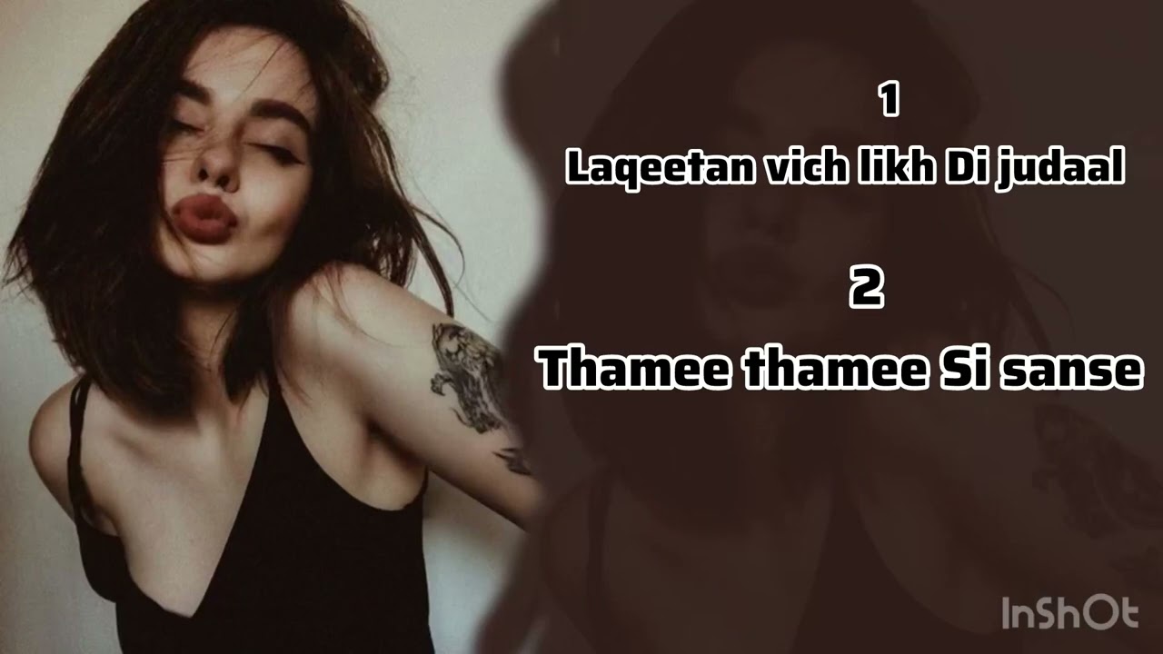 Thamee thamee Si sanse , Laqeetan vich likh Di judaal , Hindi & Urdu max song ( Musicistan song ) 