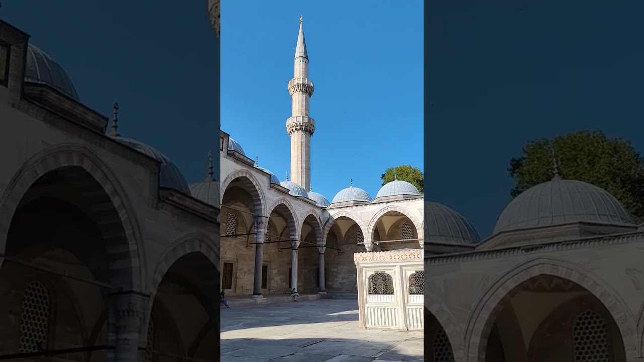 KUBBELERE YÜKSELEN ÇAĞRI: SÜLEYMANİYE’DE İKİNDİ EZANI – FARUK GÜZEL #turkey #istanbul 