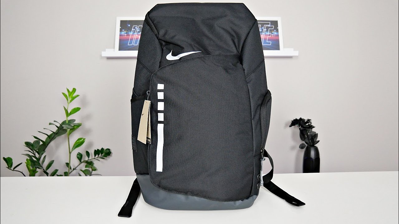 Unboxing/Reviewing The Nike Hoops Elite Black/Anthracite/Metallic Silver Backpack (On Body)