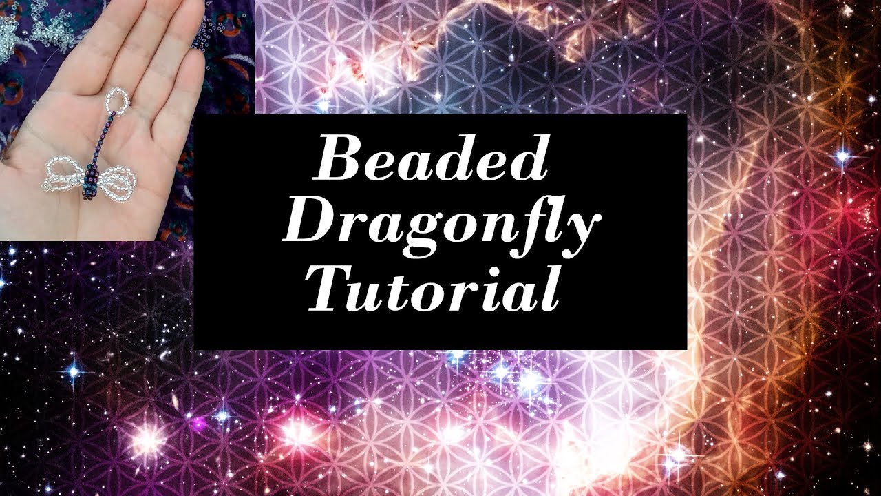 Beaded Dragonfly Tutorial! Easy 3D Beading Project