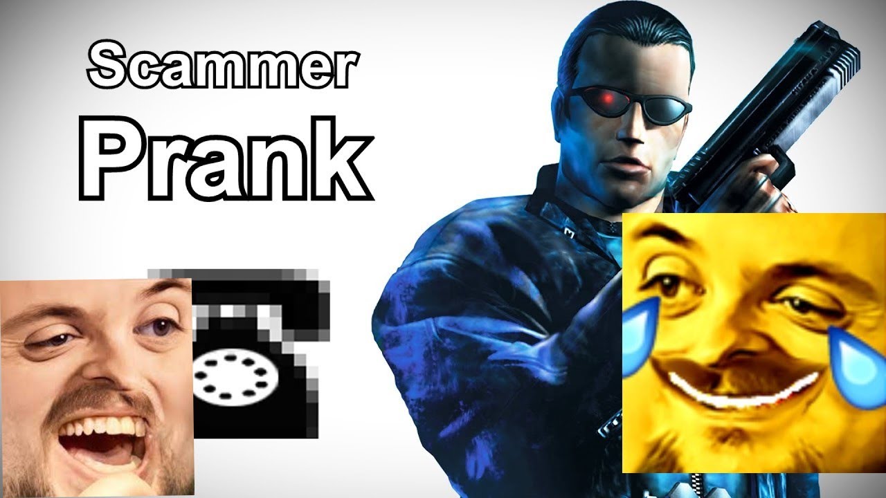 Forsen Reacts to JC Denton Calls Even More Tech Support Scammers - Deus Ex Prank