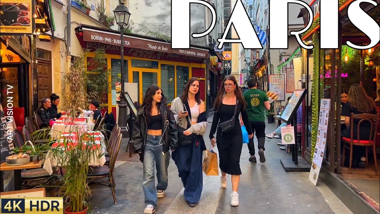 🇫🇷[PARIS 4K] WALK IN PARIS 