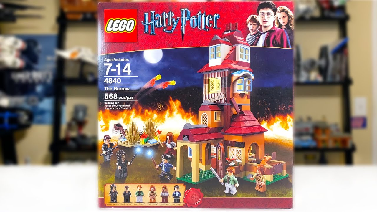 LEGO Harry Potter 4840 The Burrow Review! (2010)