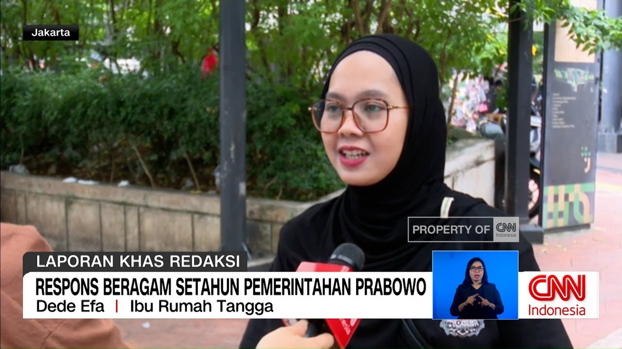 Respons Beragam Setahun Pemerintahan Prabowo