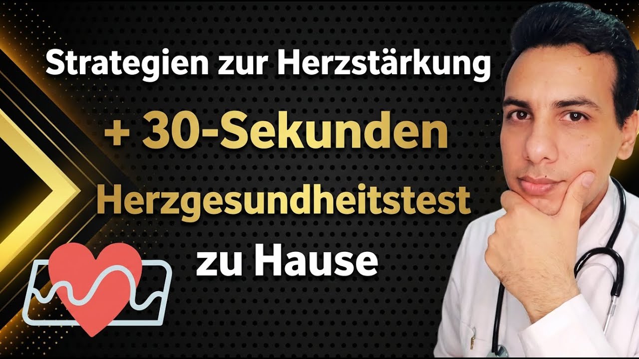 Wie stärken wir unser Herz  |30 Sekunden Herztest