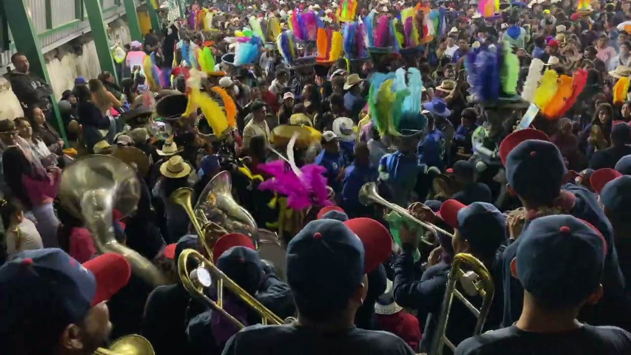 Chinelos Banda Tromba Sinaloense, Comparsa Unión Central, Tepetlixpa Edo. Méx.