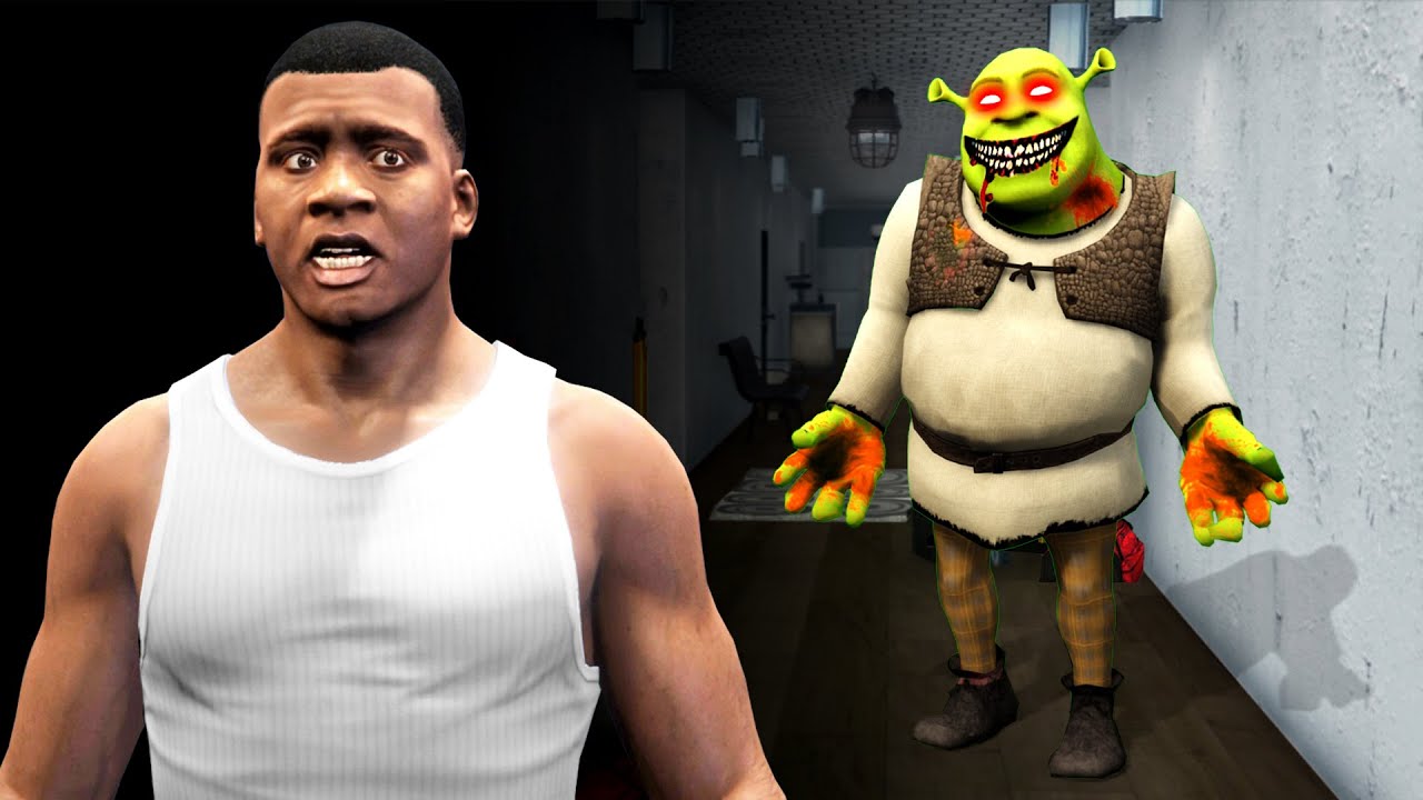 VERTRAUE niemals SHREK in GTA 5!!😨