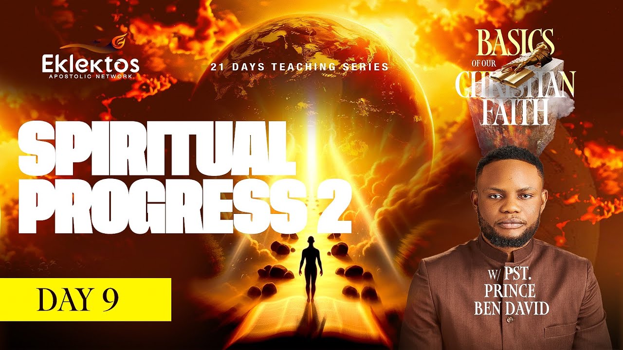 Spiritual Progress (Part 1) | Pastor Prince Ben David