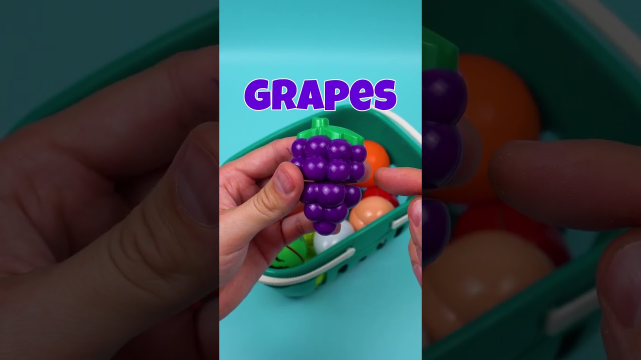 Kids Learn Fruits Easy & Fun! 🍇🥝🧩 Learn & Play #fun #kidslearning #shorts