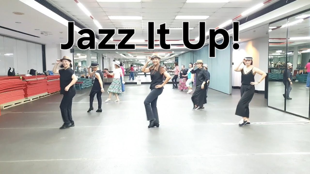 Jazz It Up Improver linedance. Choreo: Rob Fowler (ES) - January 2026