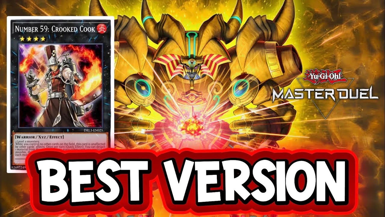 EXODIA CROOKED COOK BEST VERSION !! OBLITERATE THE META with the FORBIDDEN ONE [Master Duel]